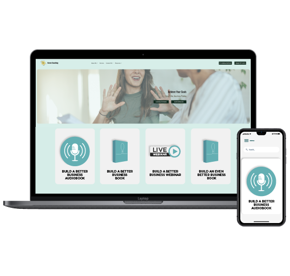 image of products on a store page for a therapy website