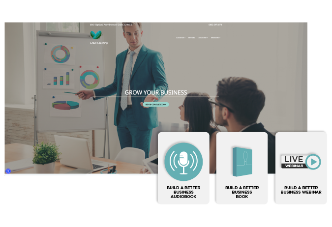 products from a therapy website store page